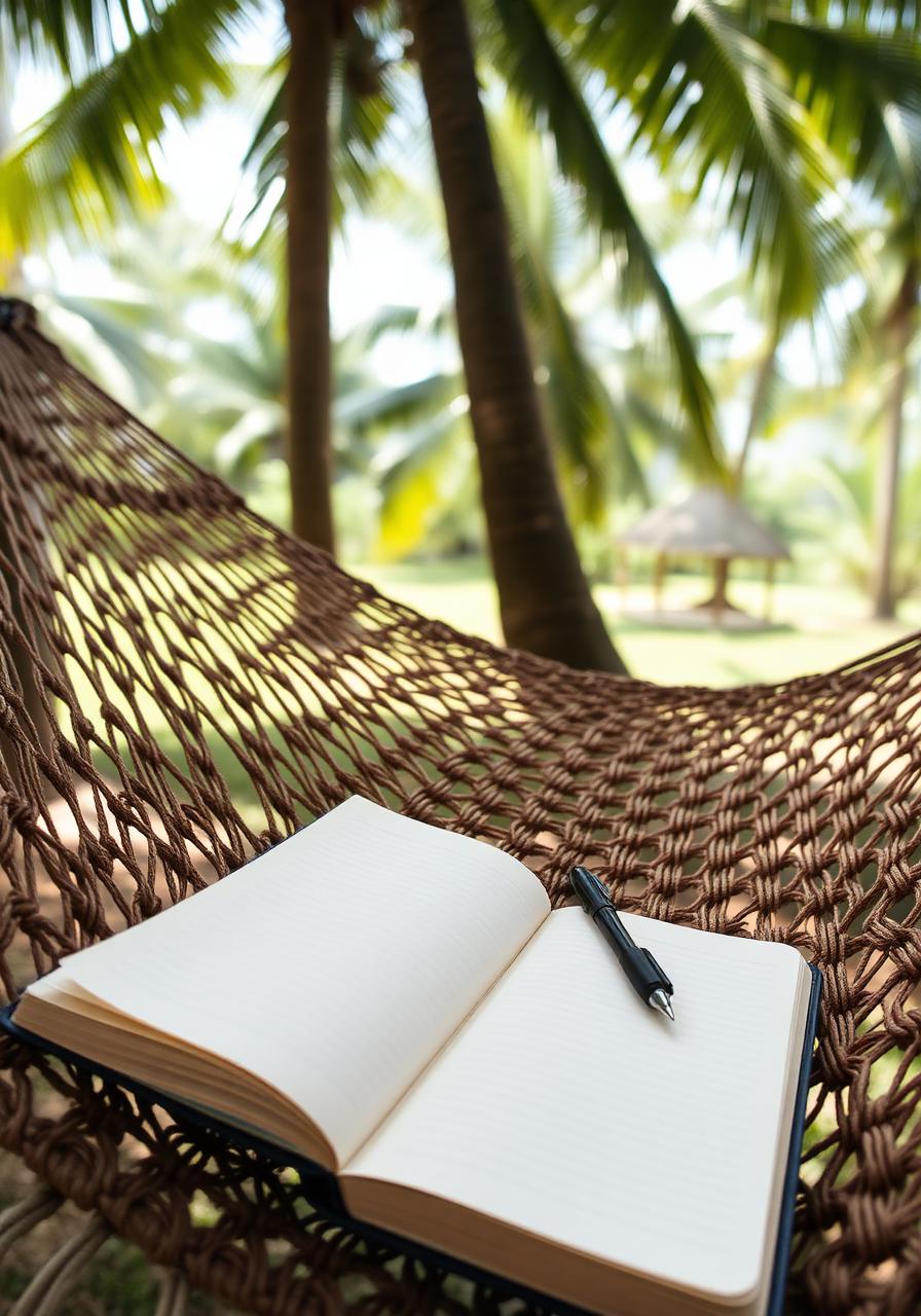 A Day in a Hammock to Write