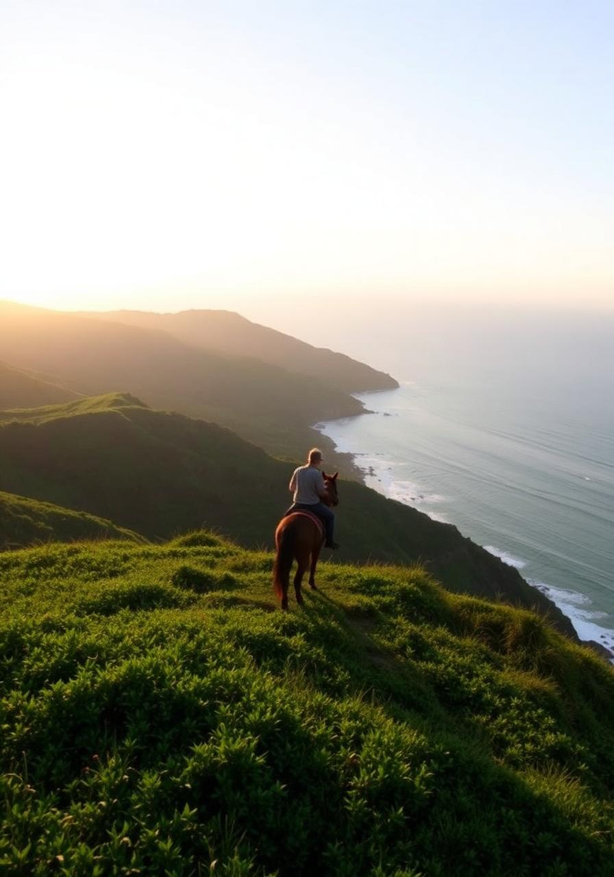Horseback Across Pacific Ridges
