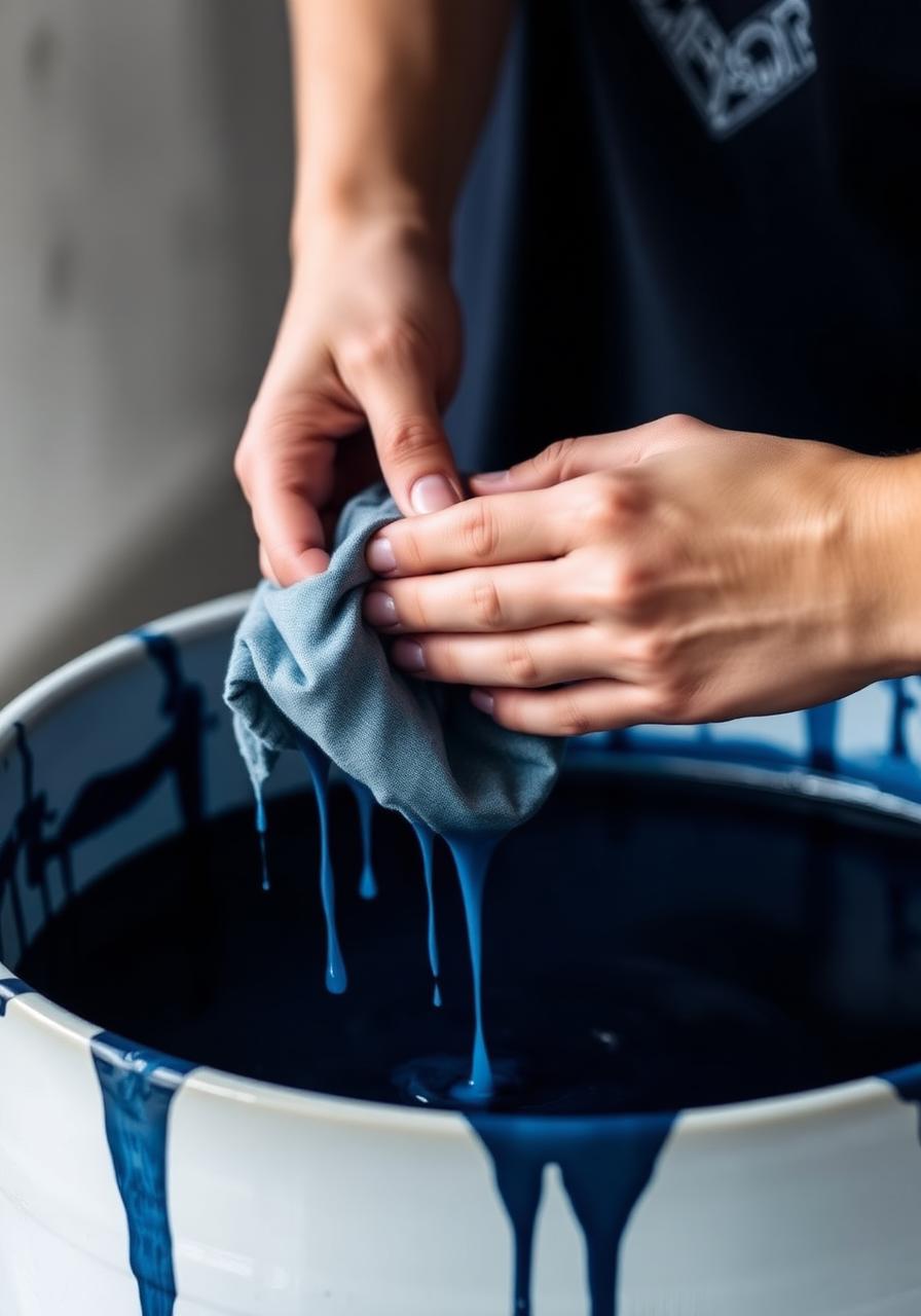 Natural Indigo Dyeing