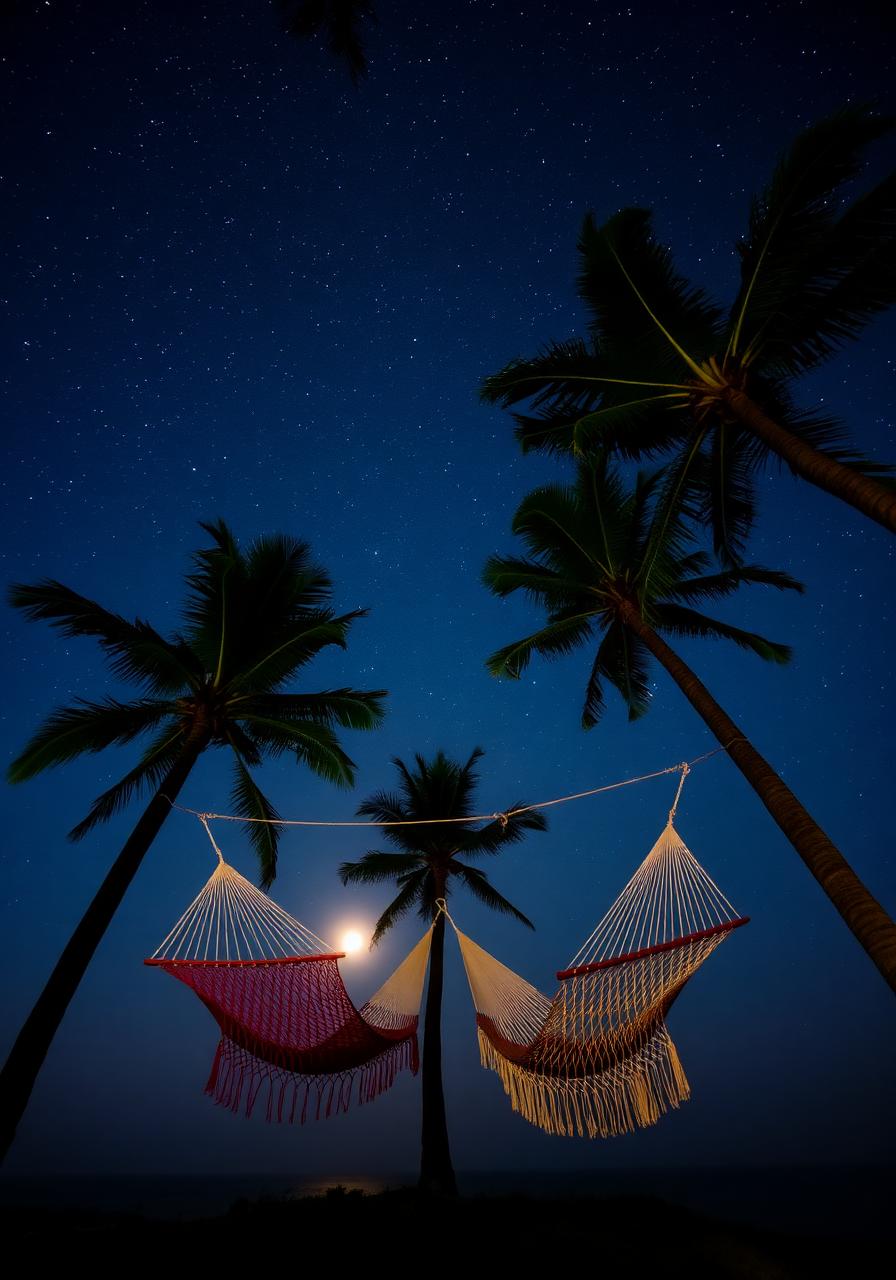 Stars from Hammocks on Ometepe