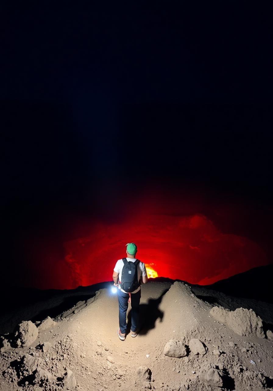 Night Ascent of Telica Volcano